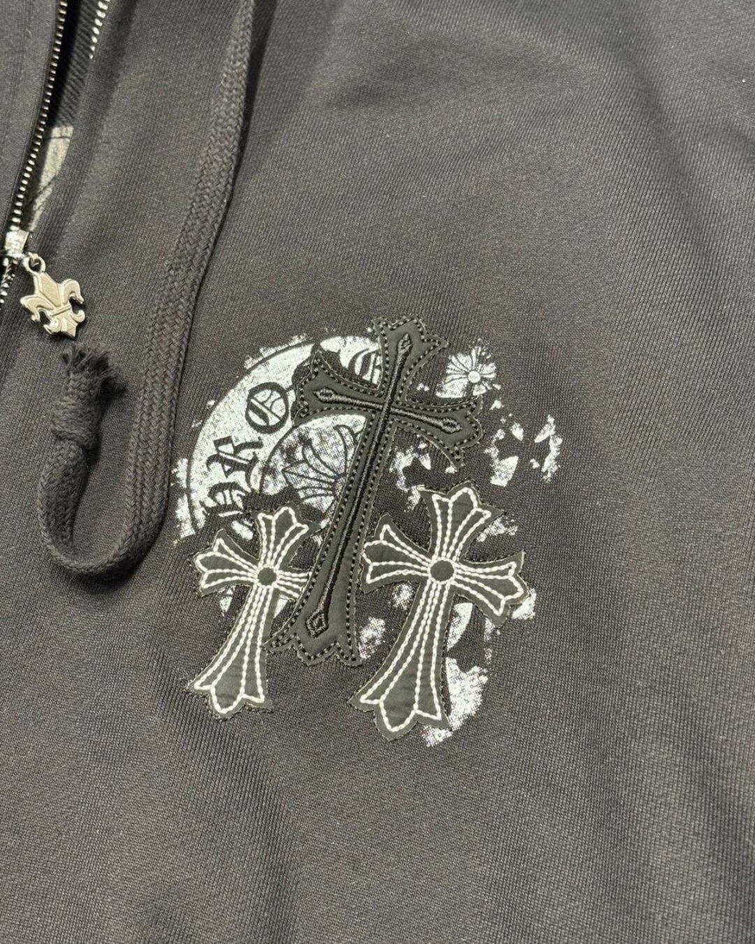 Zip-Худи Chrome Hearts — изображение 3