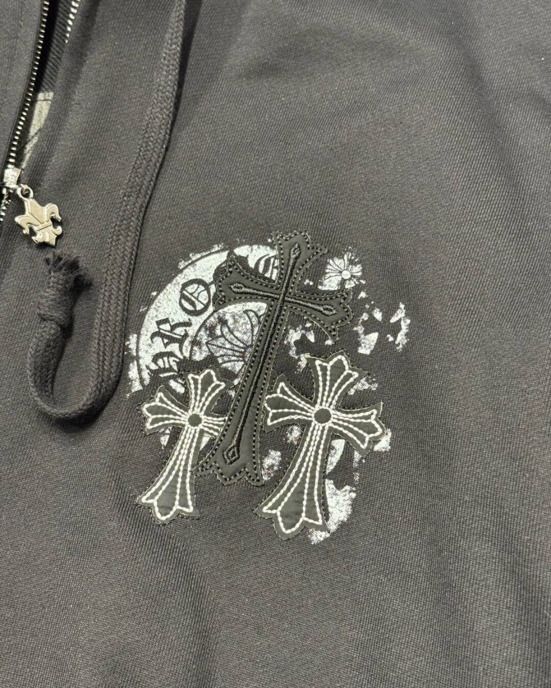 Zip-Худи Chrome Hearts — изображение 3