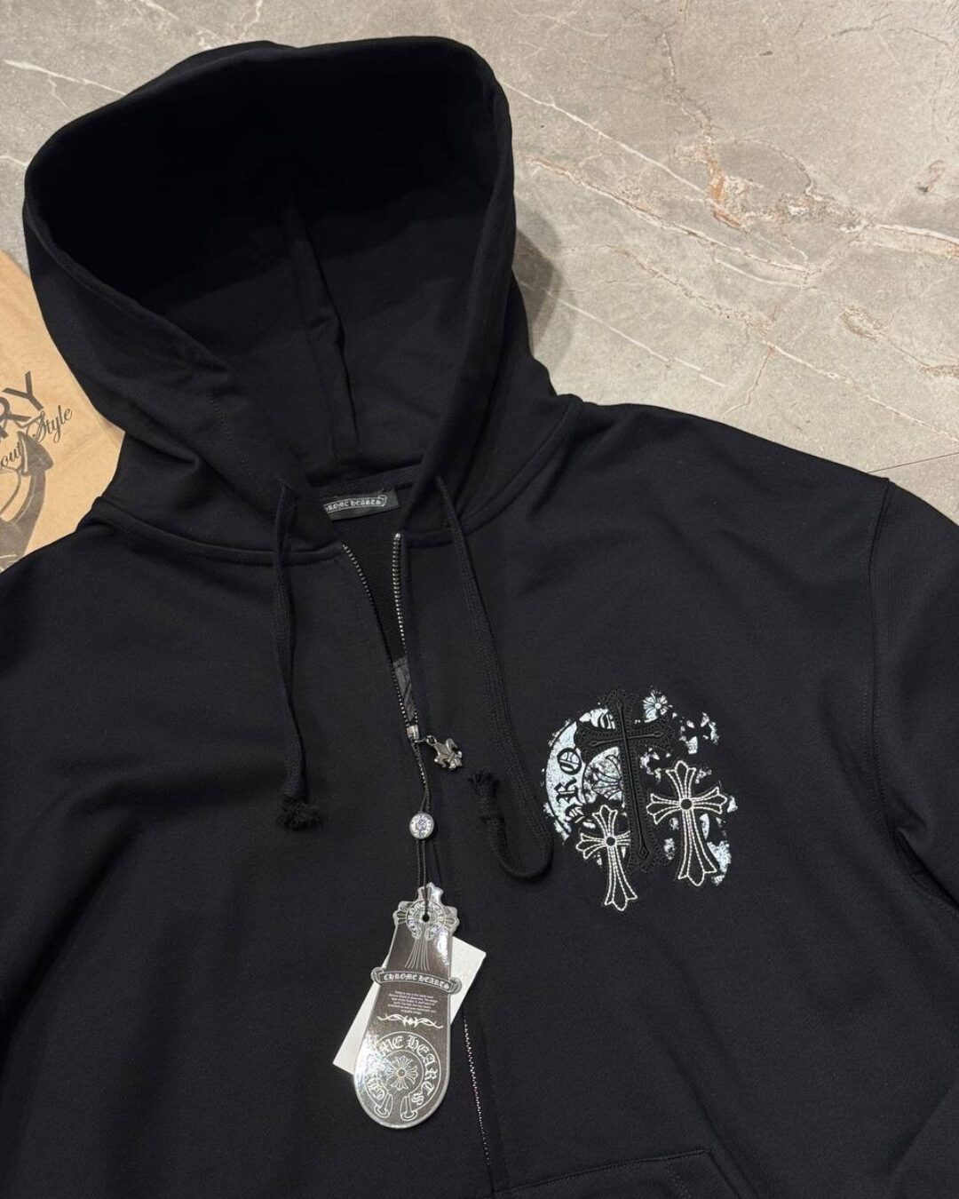 Zip-Худи Chrome Hearts — изображение 5