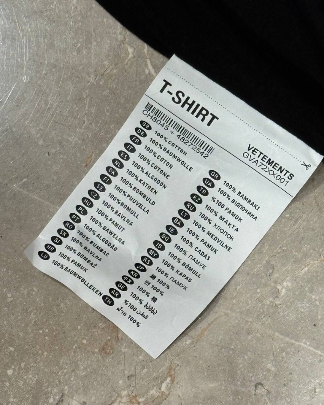 Футболка Vetements Logo — изображение 4