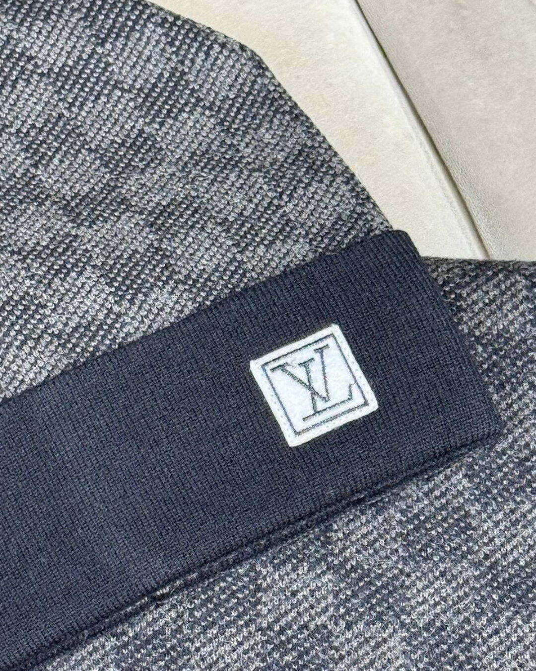 Комплект Шапка+Шарф Louis Vuitton — изображение 3