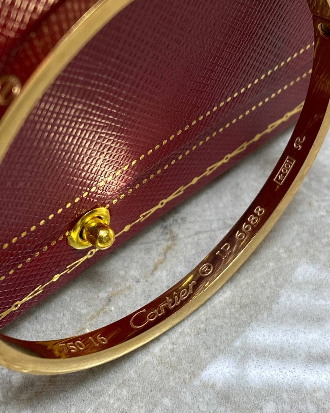 Браслет Cartier Love (тонкий) — изображение 6