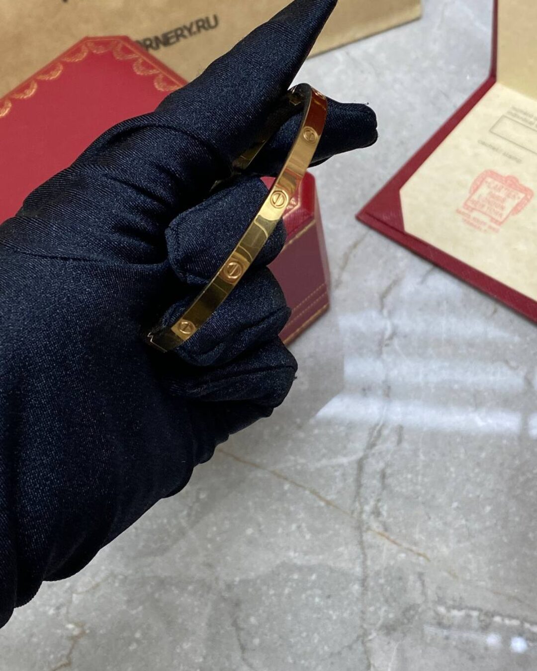 Браслет Cartier Love (тонкий) — изображение 8