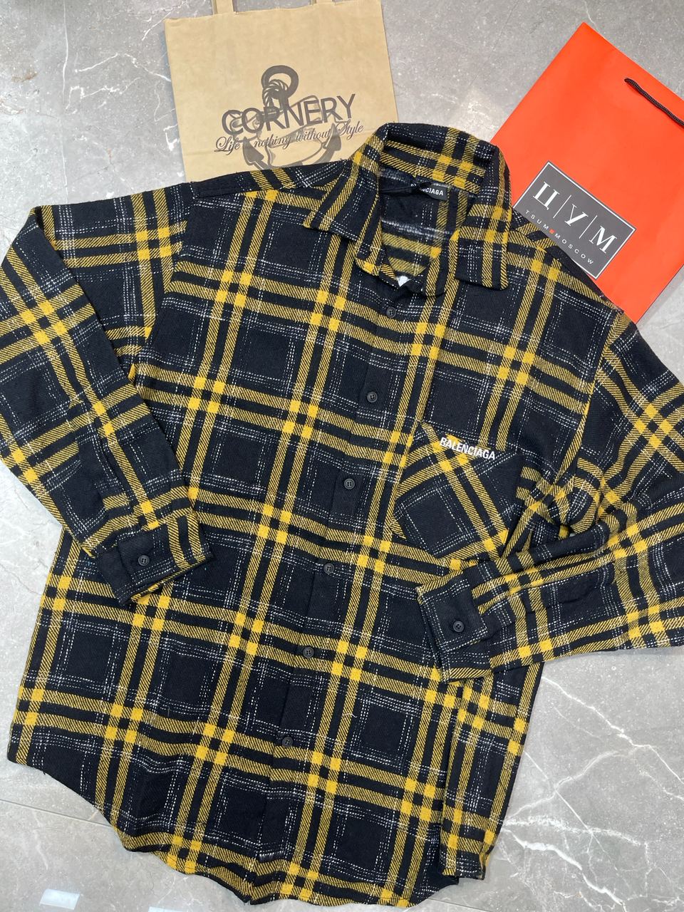 Рубашка Balenciaga — фото 5