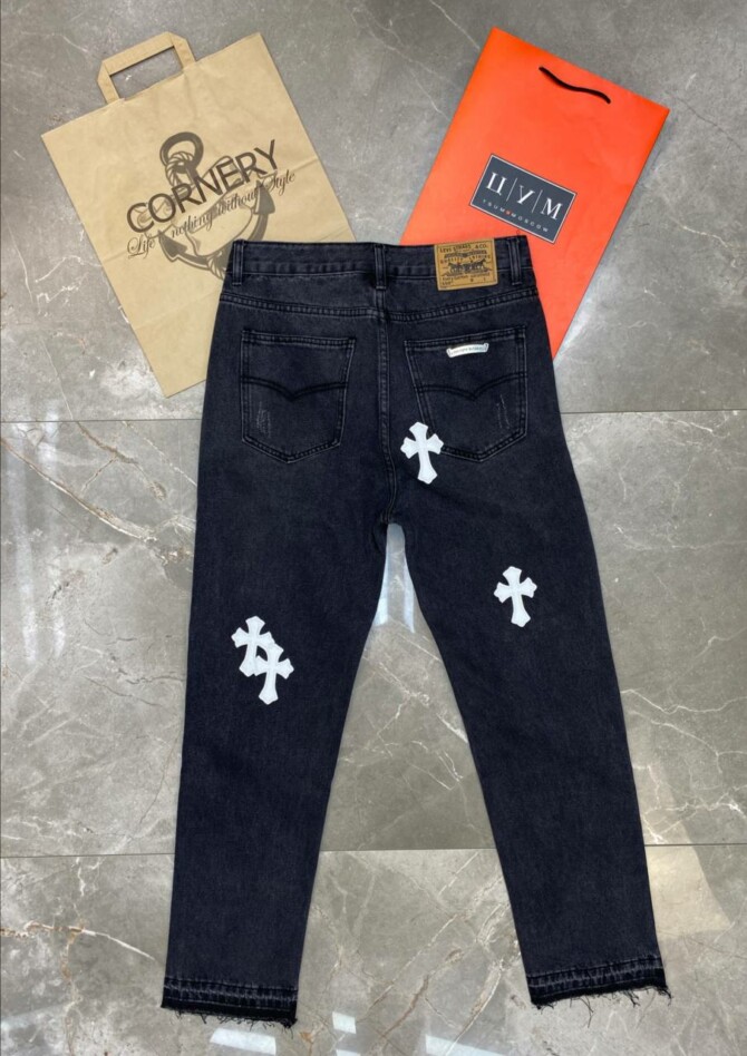Джинсы Chrome Hearts — изображение 2
