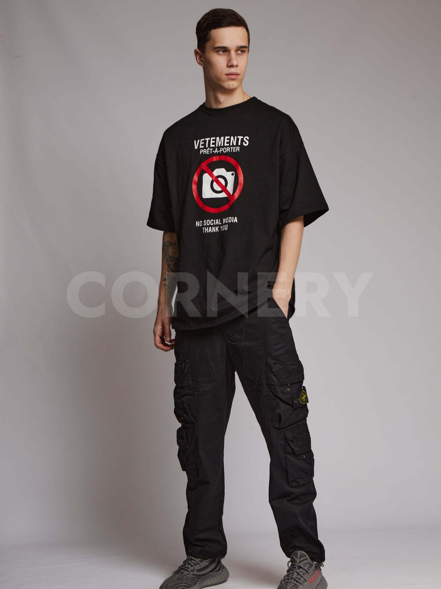 Футболка Vetements No Social Media — фото 6
