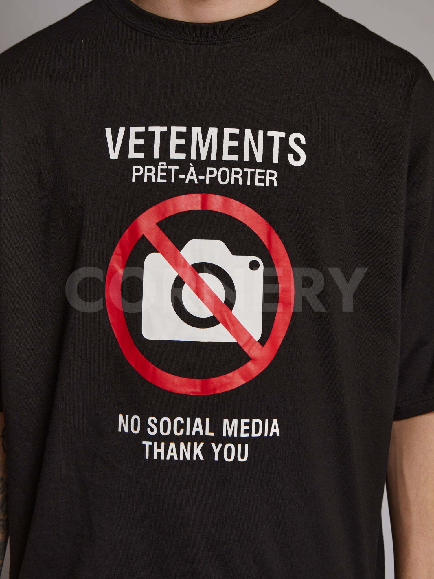 Футболка Vetements No Social Media — фото 9