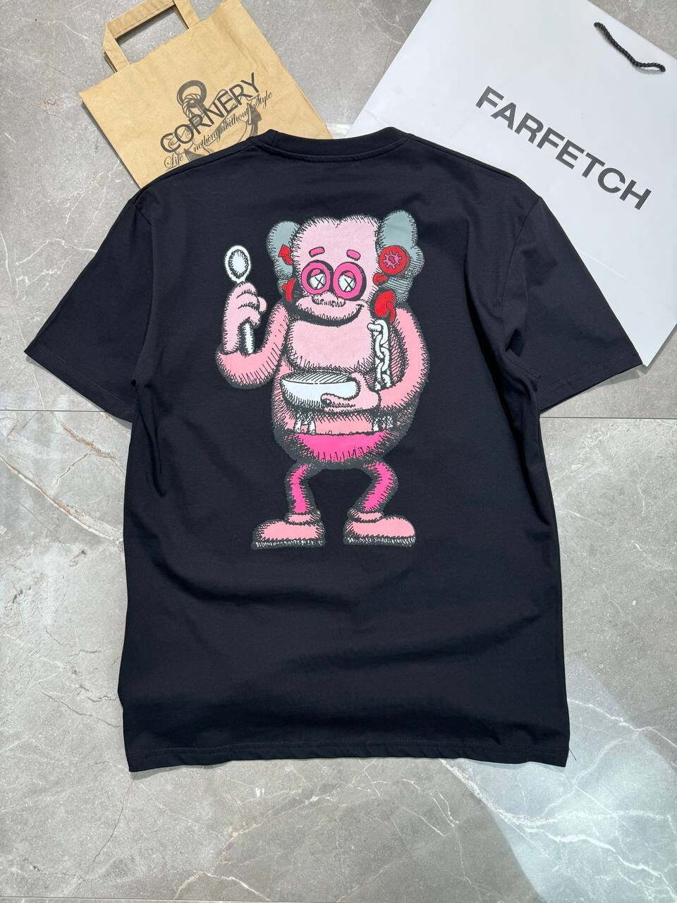 Футболка Off White x Kaws — фото 2