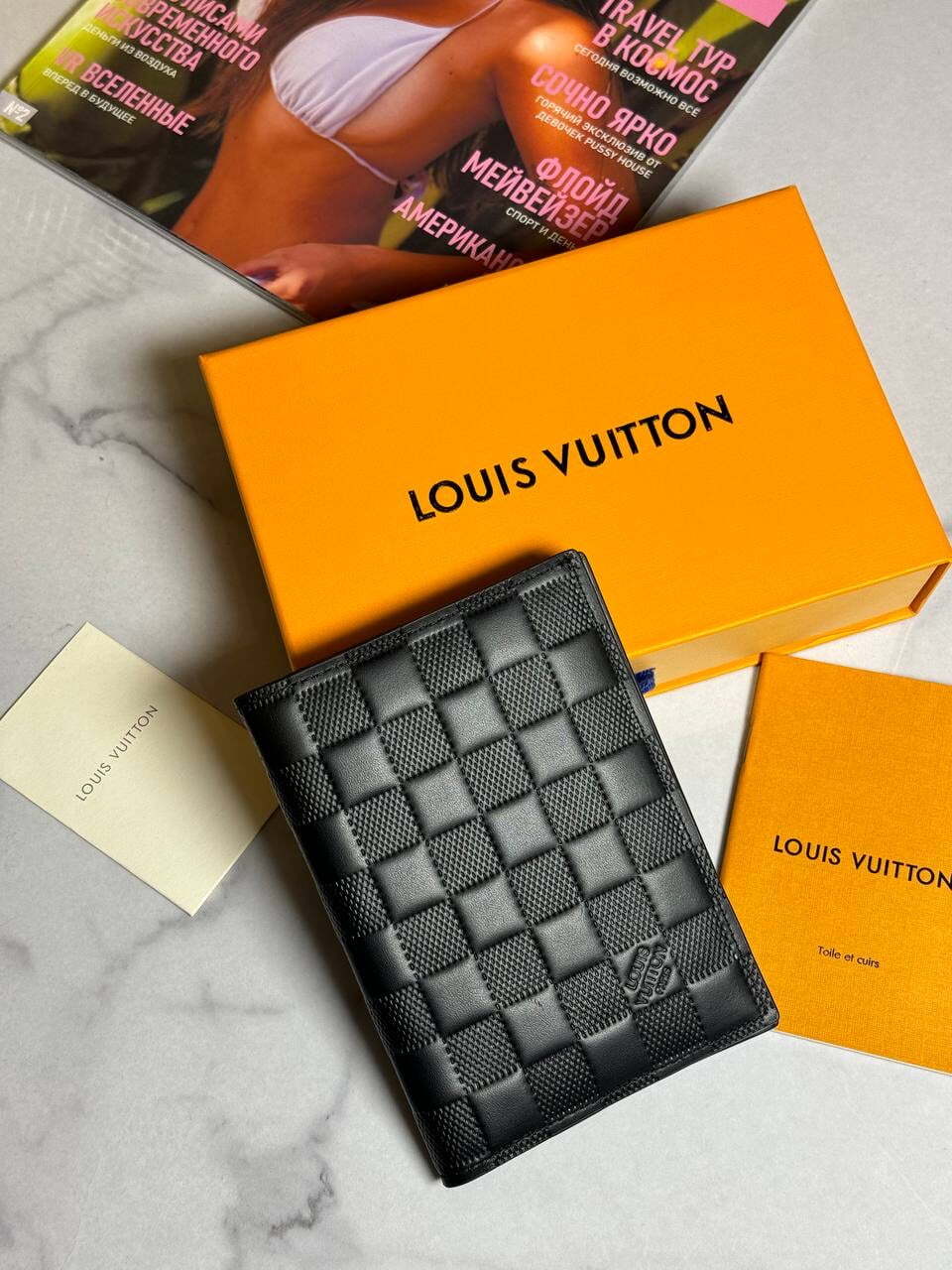 Обложка для паспорта Louis Vuitton (Premium)