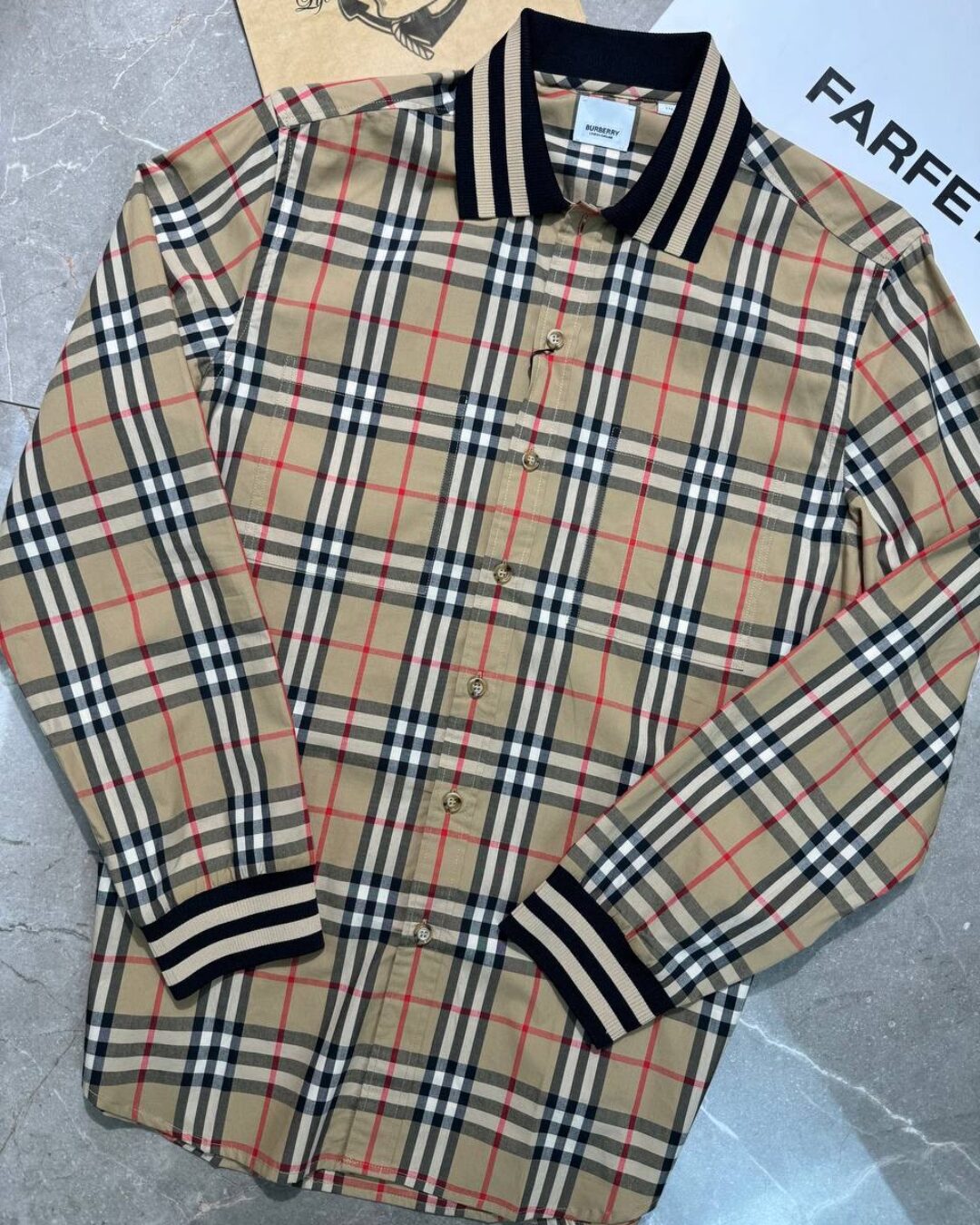 Рубашка Burberry — изображение 3