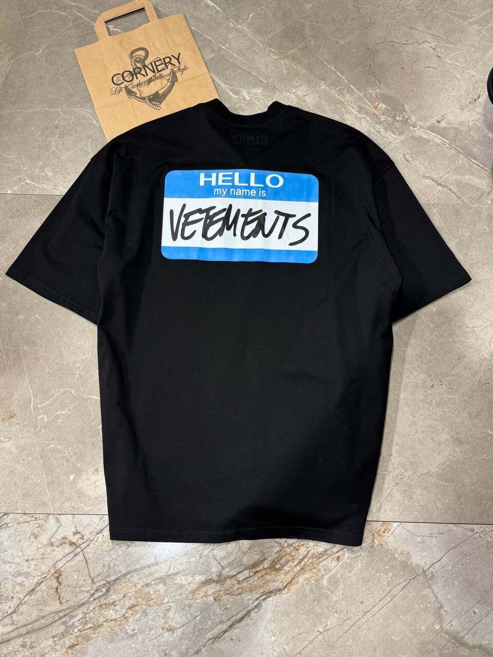Футболка Vetements My Name Is — фото 3