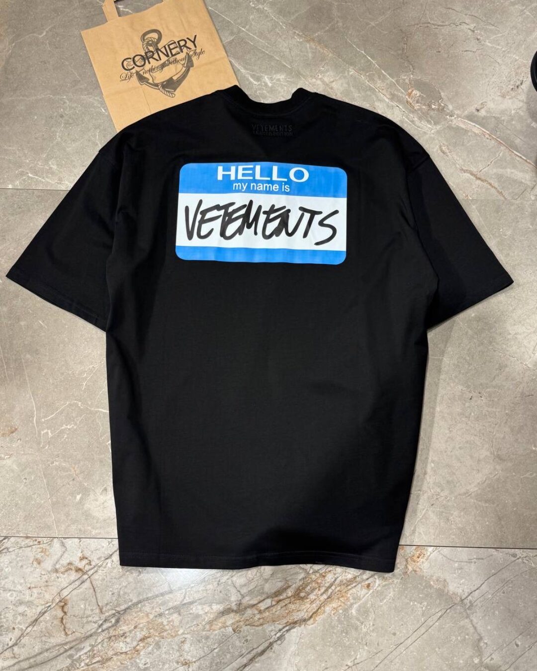 Футболка Vetements My Name Is — изображение 2