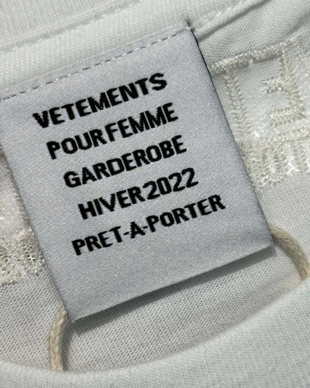 Футболка Vetements Think Dieftrefnly — изображение 7