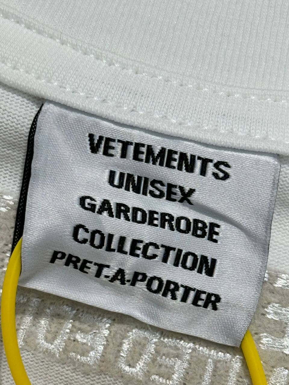 Футболка Vetements My Name Is — фото 8