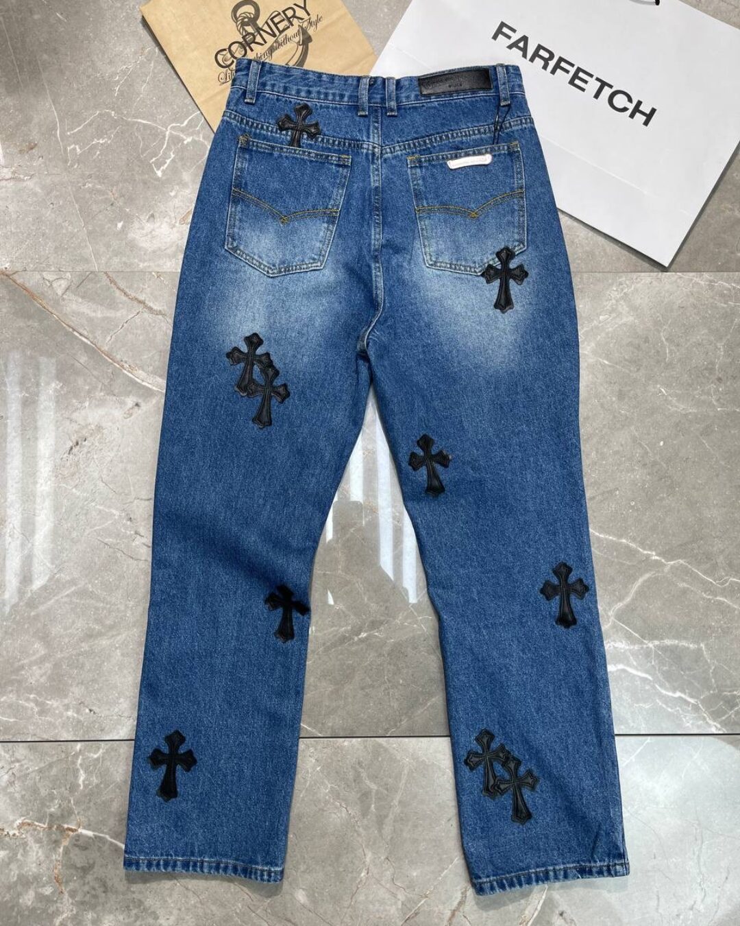 Джинсы Chrome Hearts — изображение 2