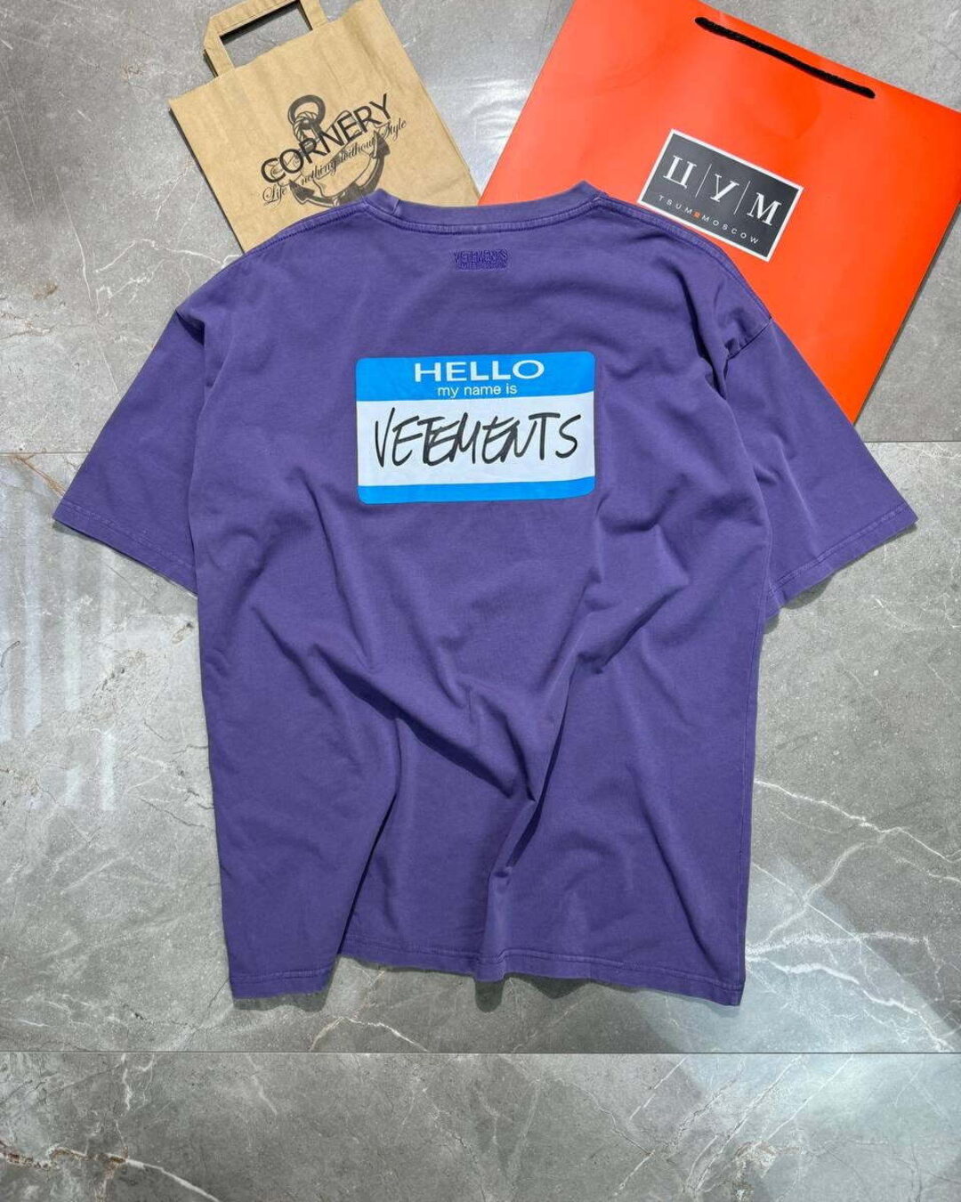 Футболка Vetements My Name Is — изображение 2