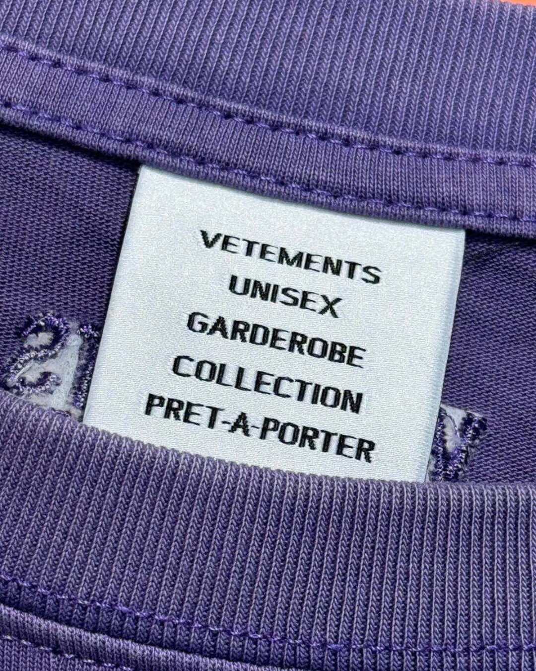 Футболка Vetements My Name Is — изображение 6
