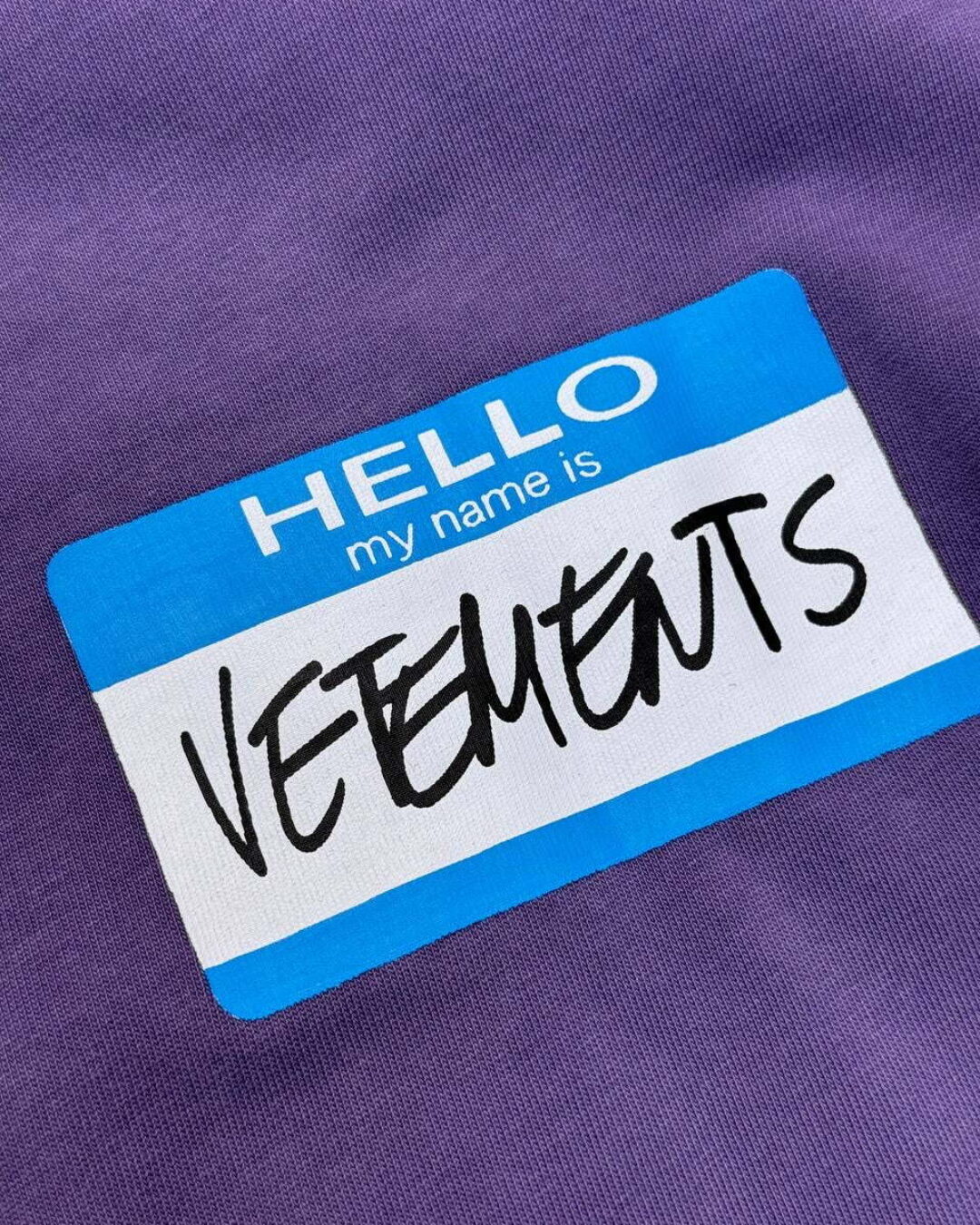 Футболка Vetements My Name Is — изображение 7