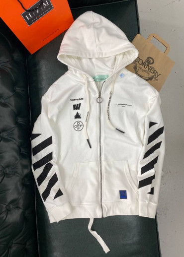 Zip-Худи Off White