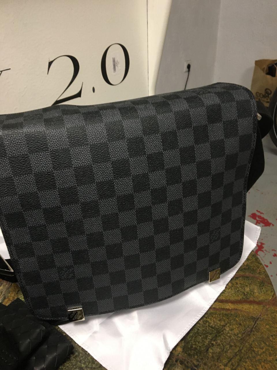 Сумка Louis Vuitton Damier Graphite — фото 4