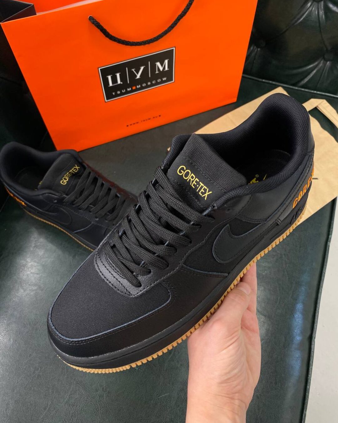 Кроссовки Nike Air Force 1 Low GTX Black — изображение 8