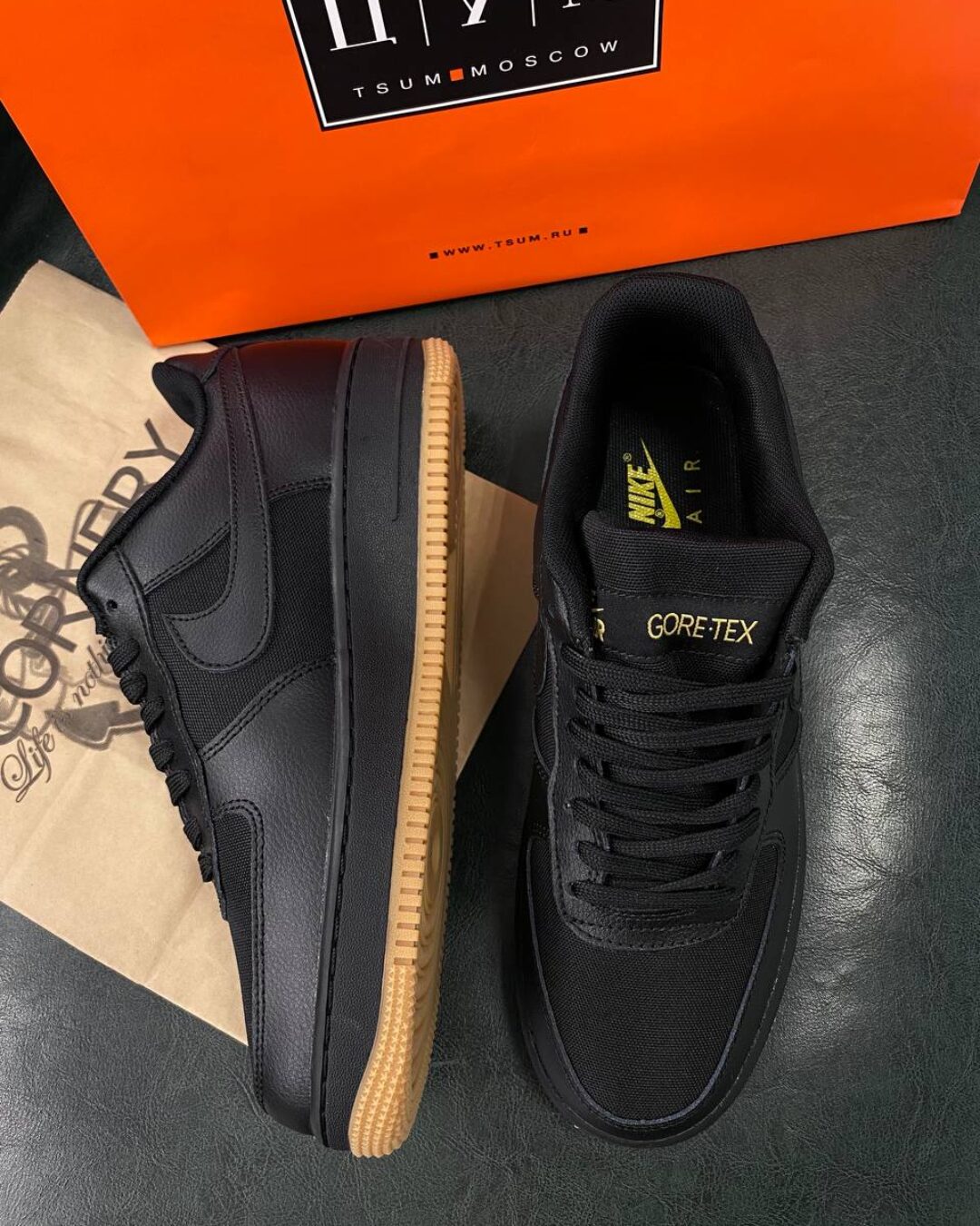 Кроссовки Nike Air Force 1 Low GTX Black — изображение 6