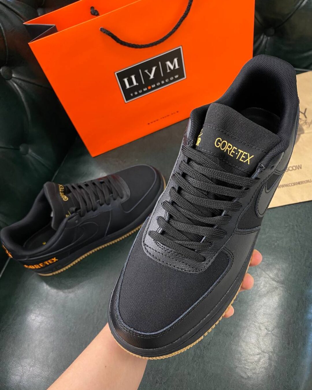 Кроссовки Nike Air Force 1 Low GTX Black — изображение 3