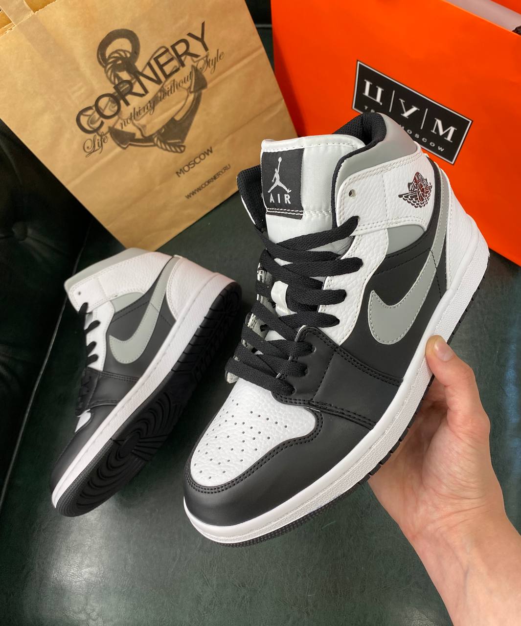 Кроссовки Jordan 1 OG Shadow — фото 6