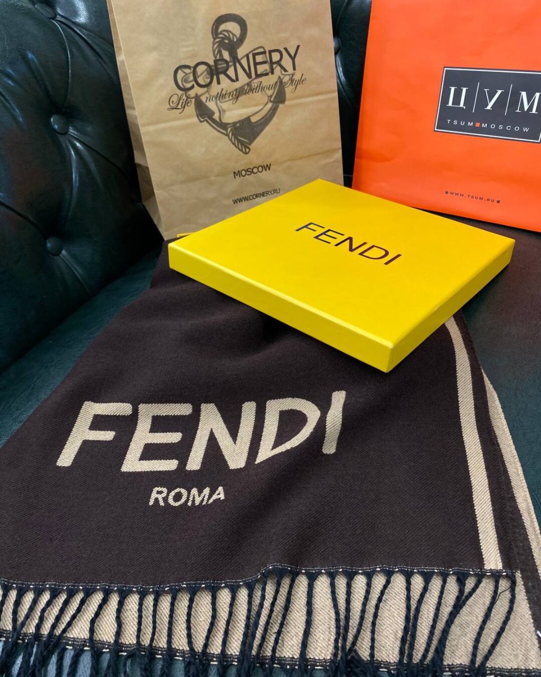 Шарф Fendi — изображение 5