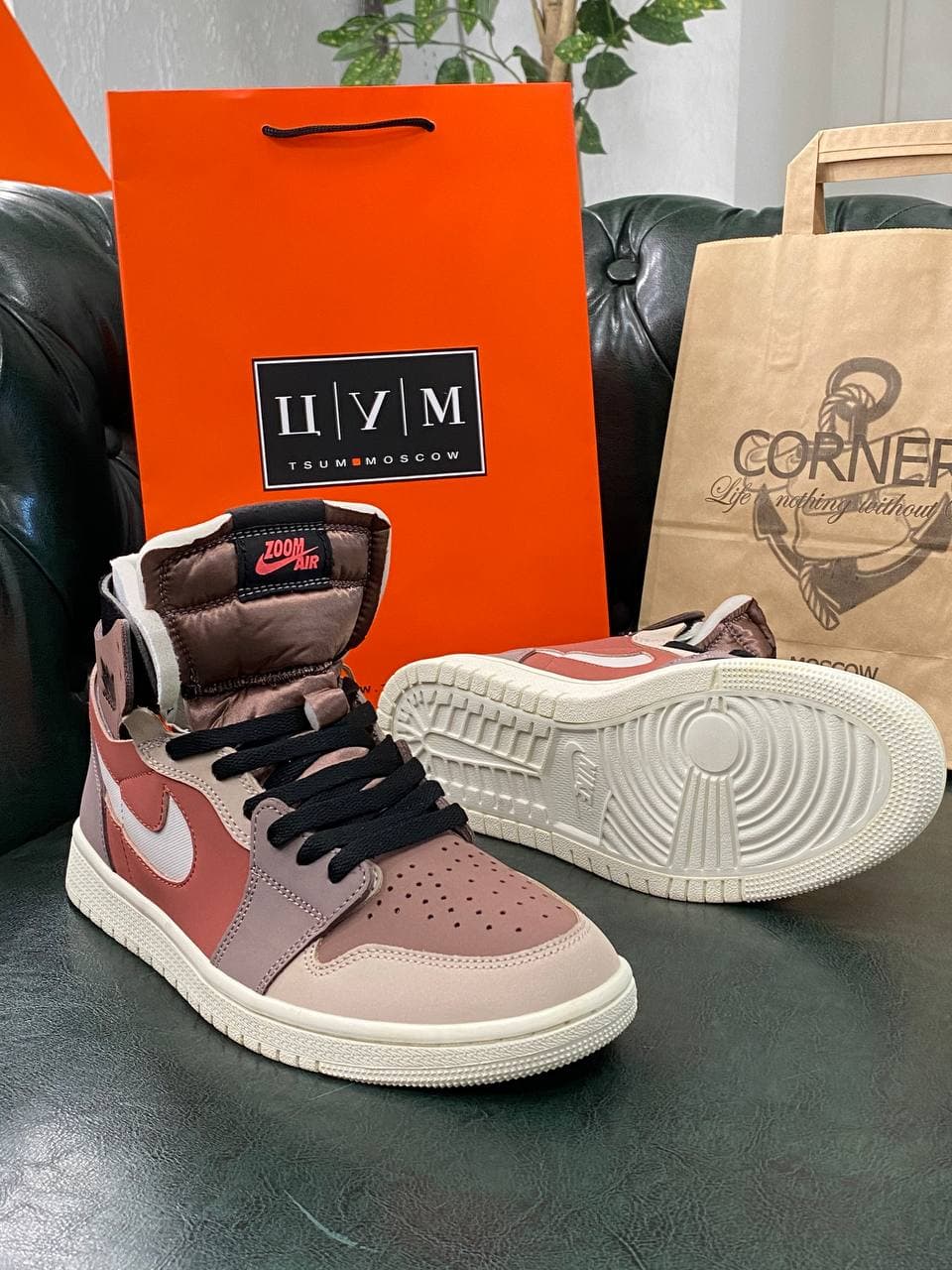 Кроссовки Jordan 1 Zoom Comfort Canyon Rust — фото 10