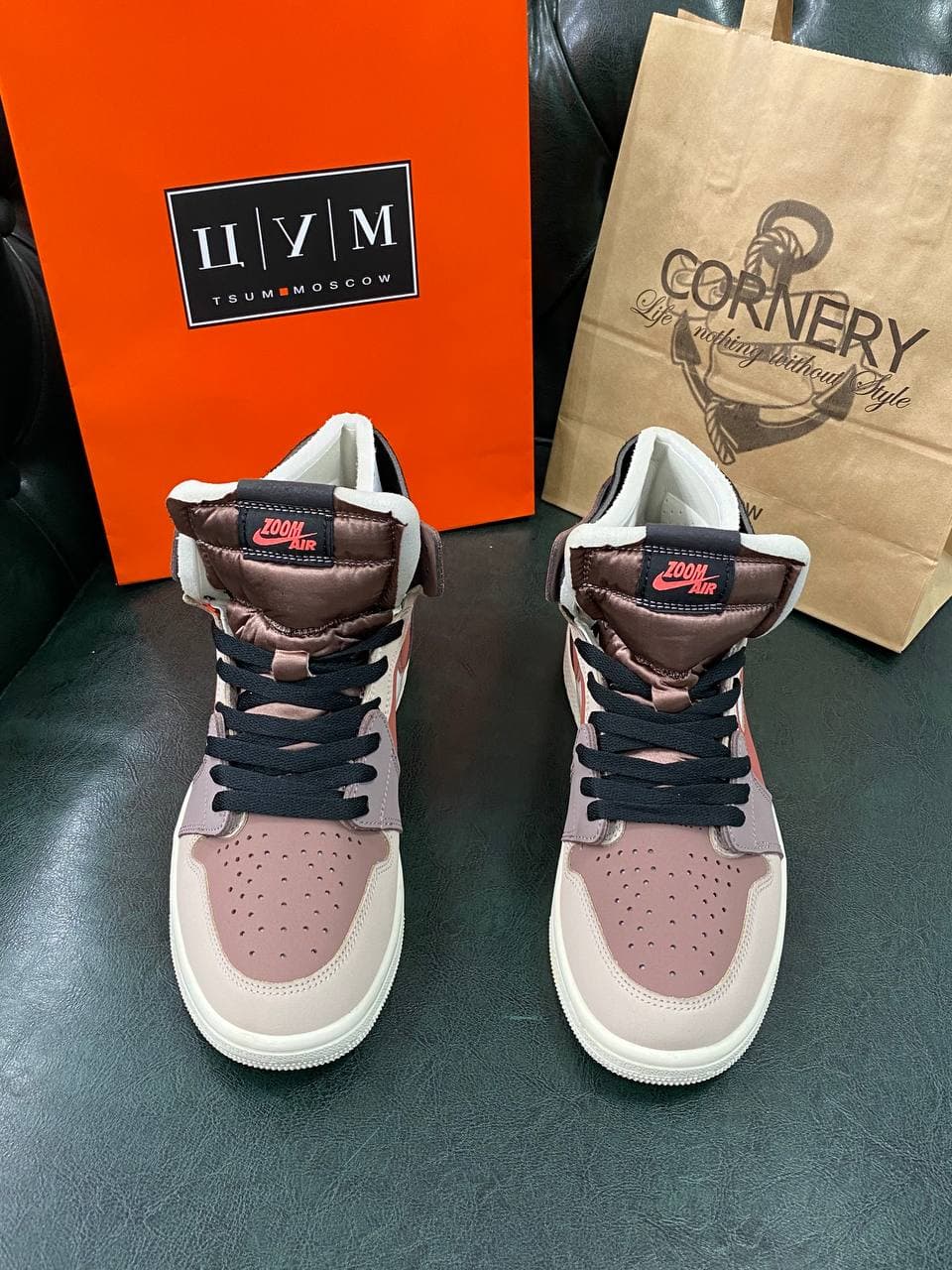 Кроссовки Jordan 1 Zoom Comfort Canyon Rust — фото 2