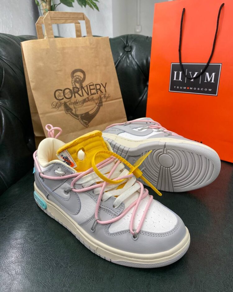 Кеды Off-White x Nike Dunk Low 02 of 50 — фото 1