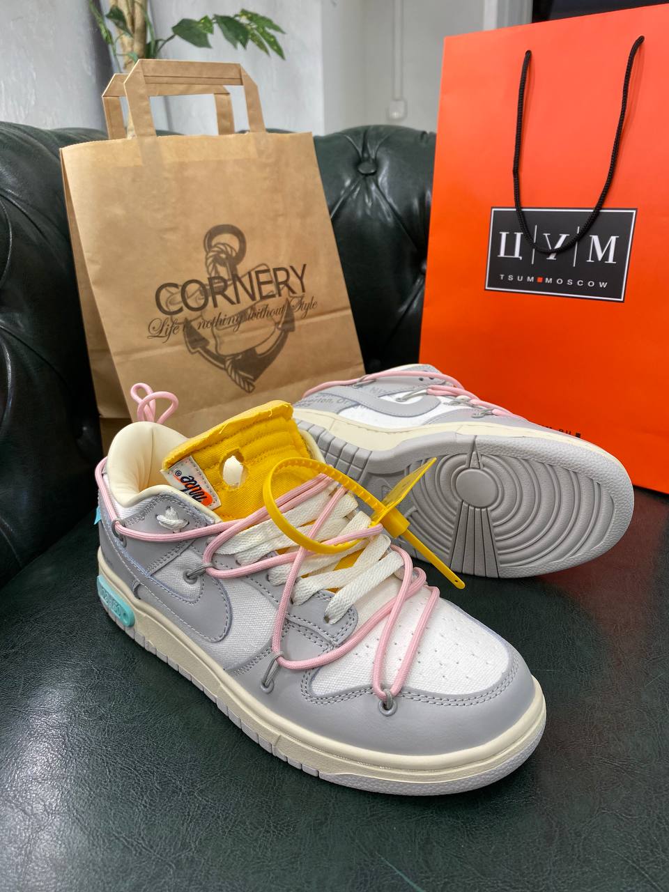 Кеды Off-White x Nike Dunk Low 02 of 50 — фото 1