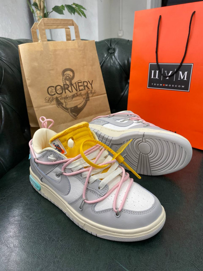 Кеды Off-White x Nike Dunk Low 02 of 50