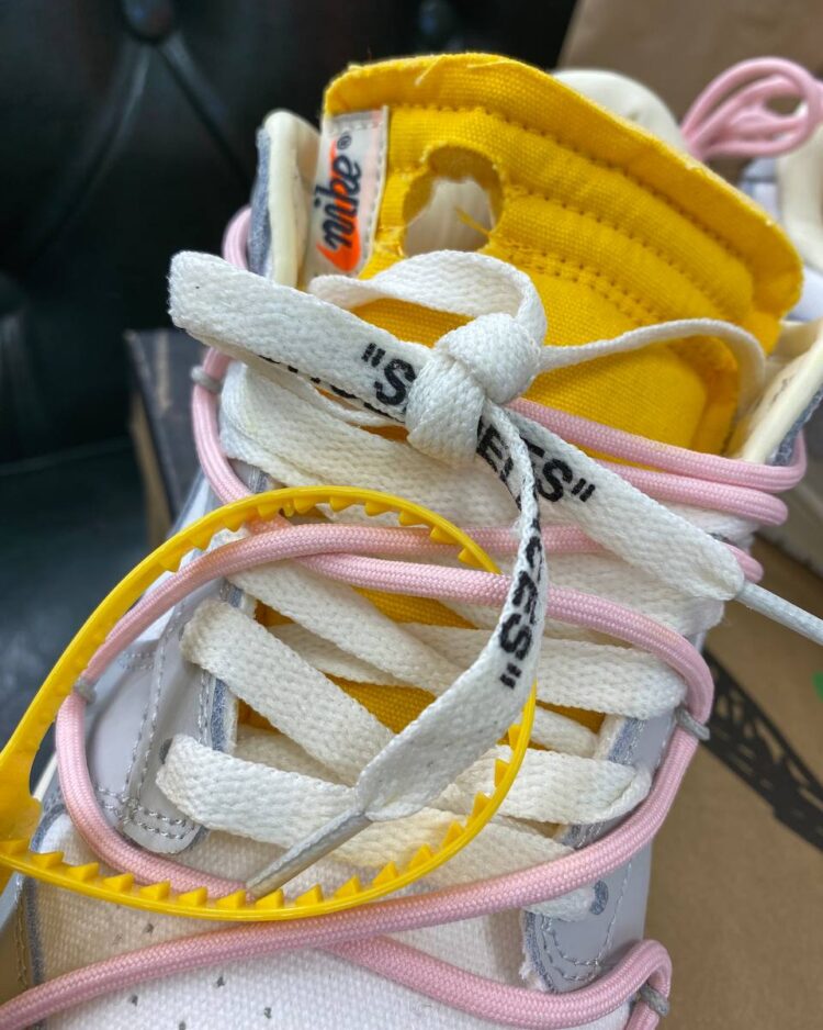 Кеды Off-White x Nike Dunk Low 02 of 50 — фото 6