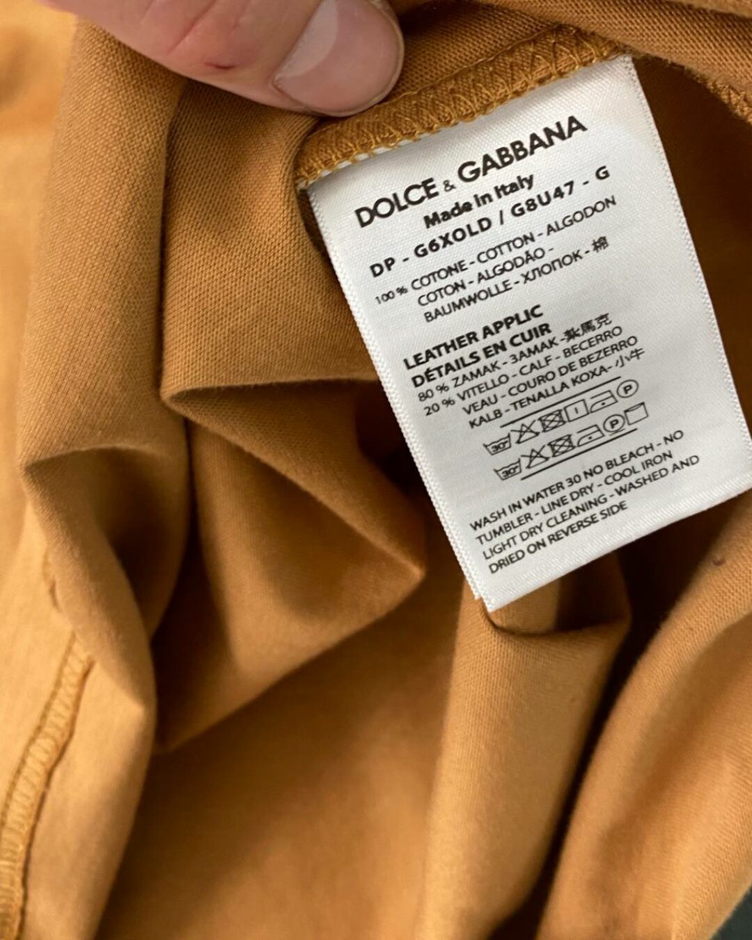 Футболка Dolce & Gabbana — изображение 5