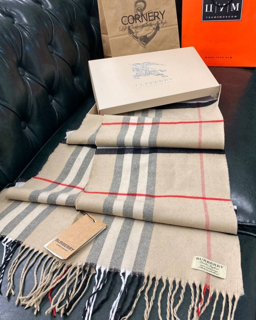 Шарф Burberry — изображение 8