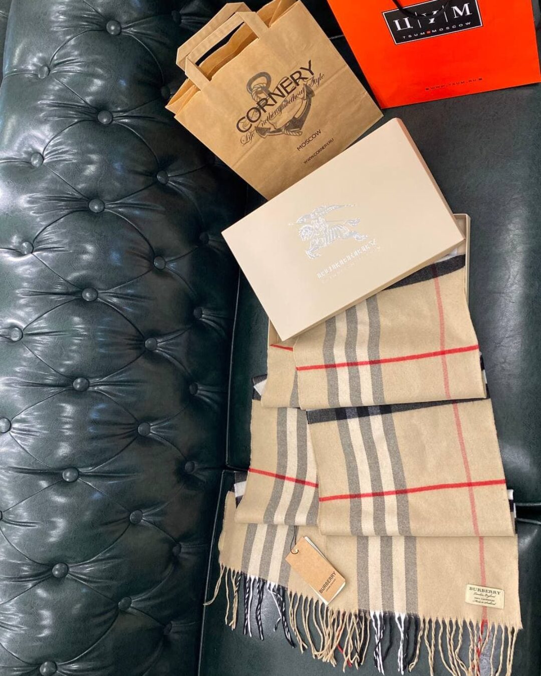 Шарф Burberry — изображение 6