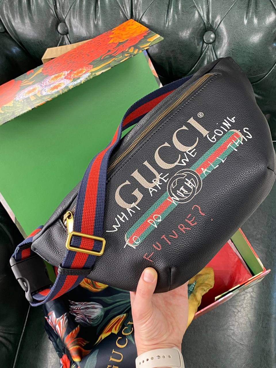 Сумка Gucci — фото 7