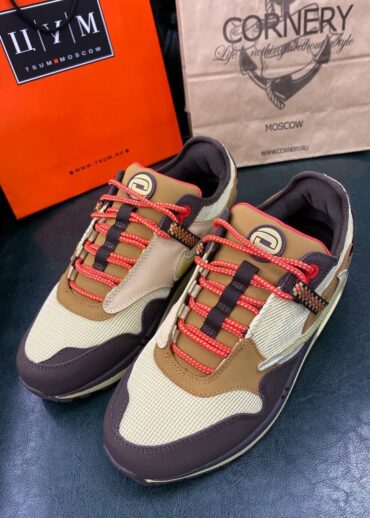 Кроссовки Nike Air Max x Travis Scott  Barogue Brown