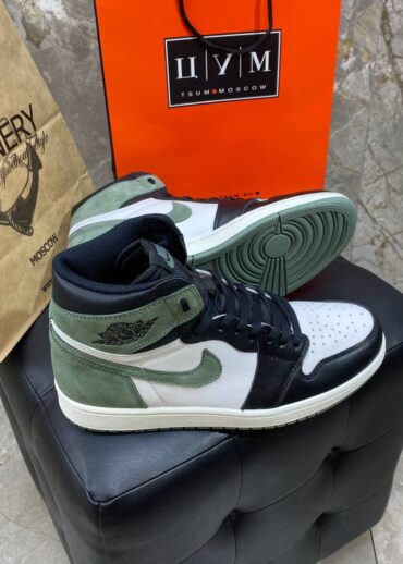 Кроссовки Jordan 1 Retro High Clay Green