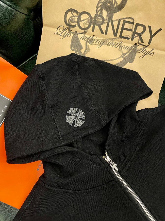 Zip-Худи Chrome Hearts — изображение 9