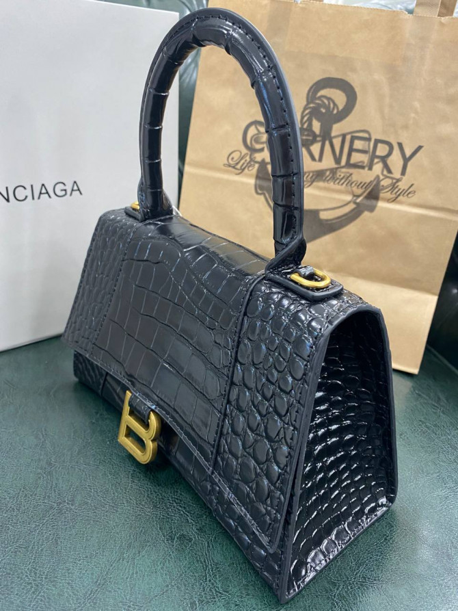 Сумка Balenciaga Crocodile Effect Tote Bag — изображение 6