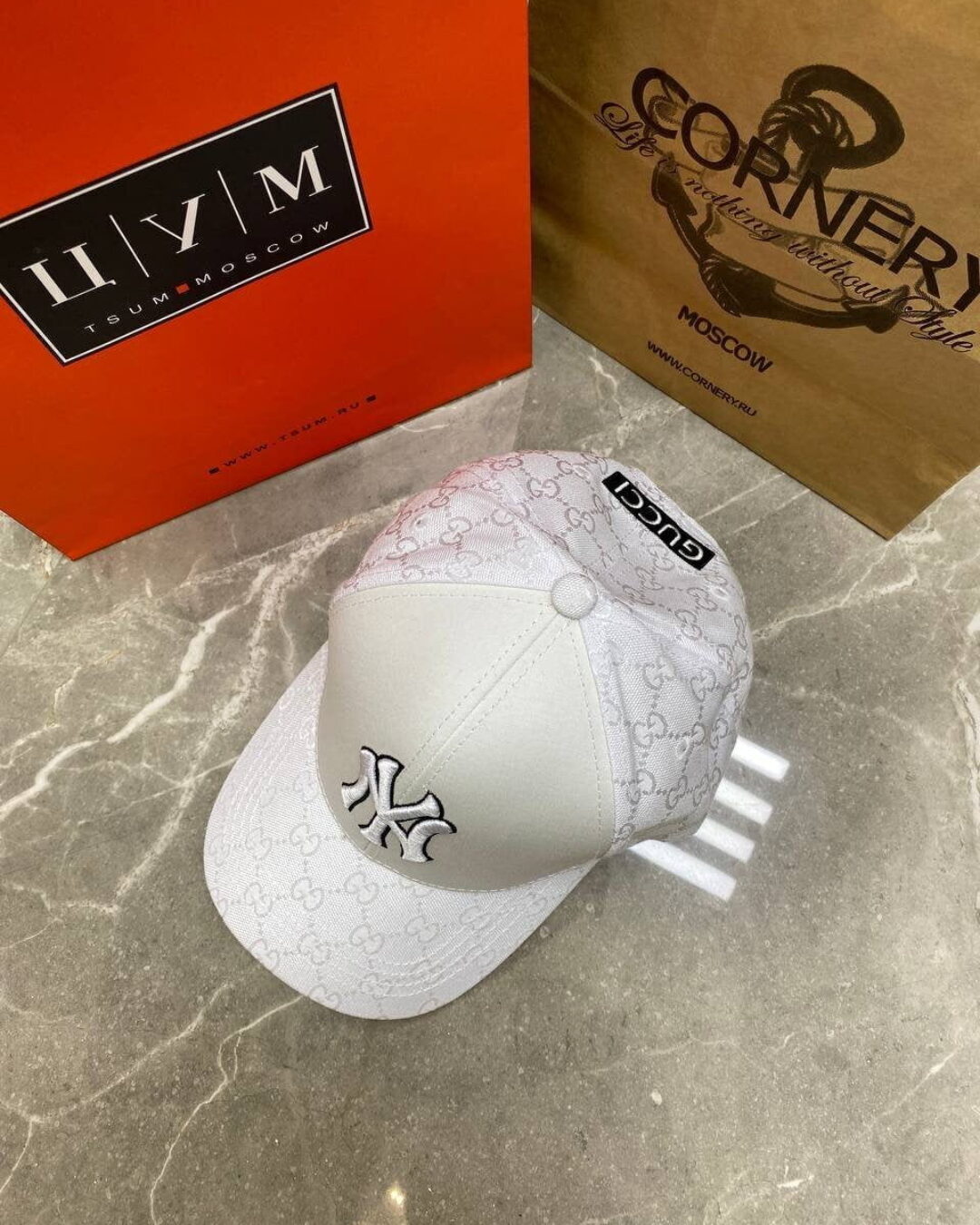 Кепка Gucci x New Era — изображение 4