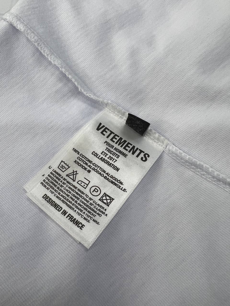 Футболка Vetements Haute Couture — фото 5