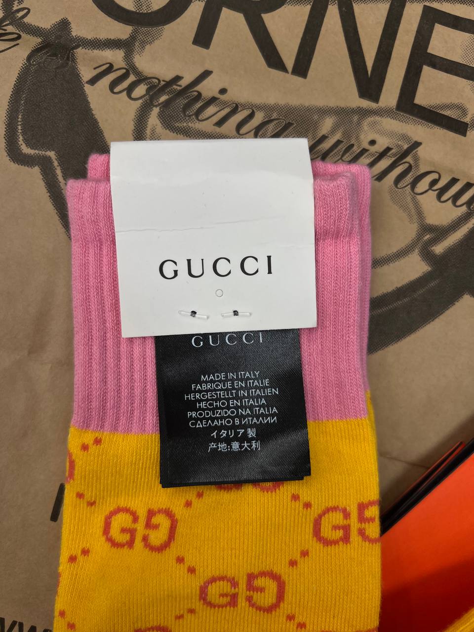 Носки Gucci — фото 6
