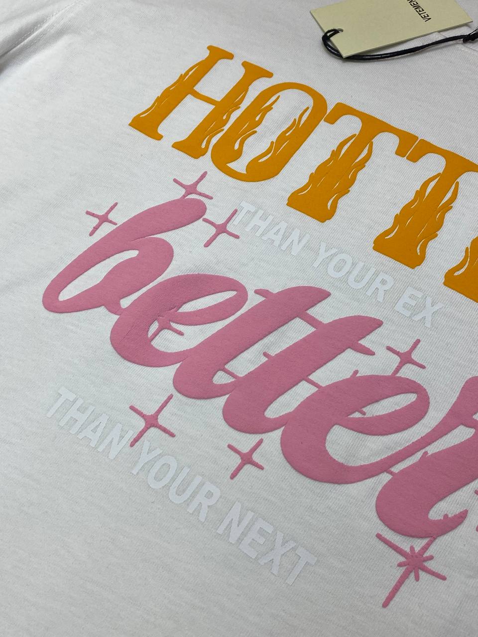 Футболка Vetements Hotter Than You'r Ex — фото 2