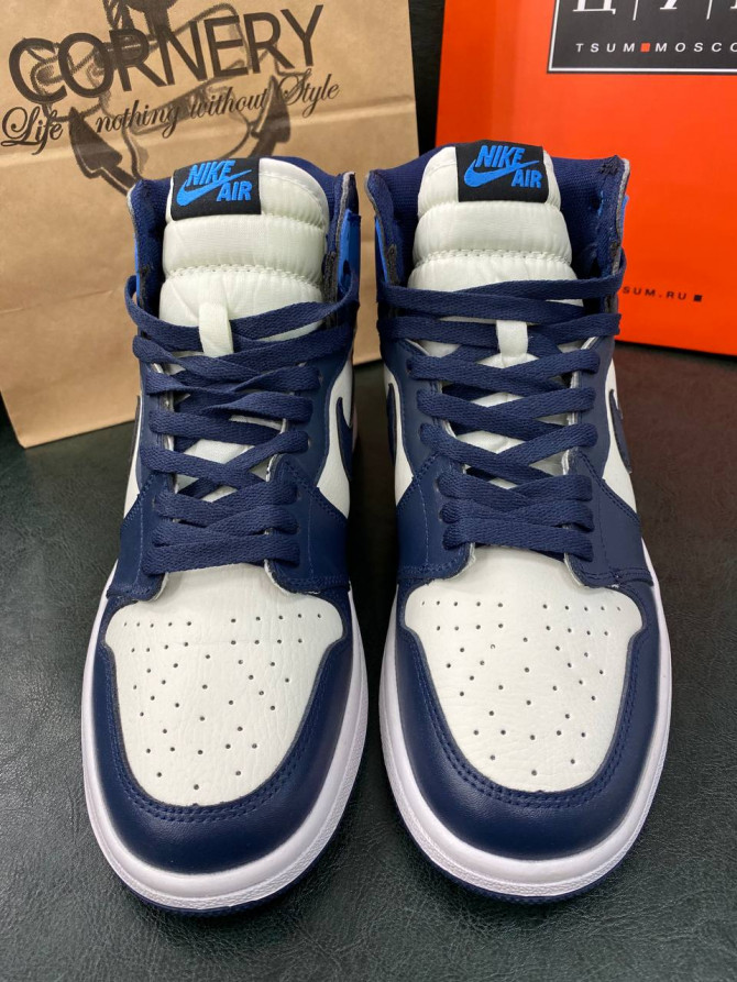 Кроссовки Jordan 1 Retro High Obsidian UNC — изображение 3