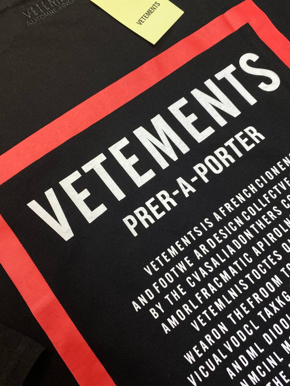 Футболка Vetements Logo — фото 9