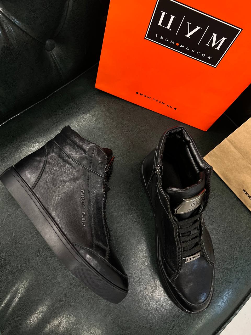 Ботинки Philipp Plein (дисконт) — фото 4